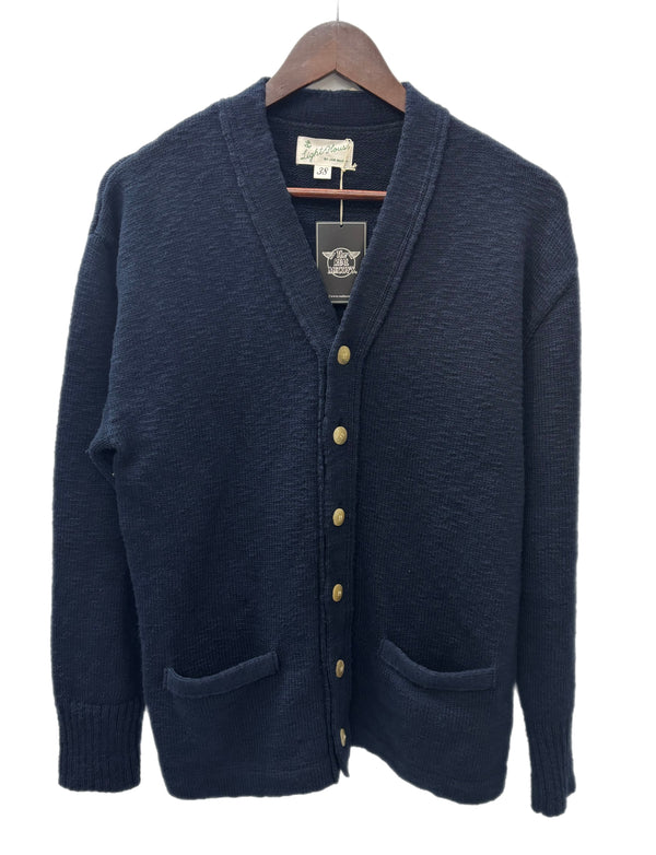 【曜日割引対象外】  リアルマッコイズ THE REAL McCOY’S コットンサマーカーディガン COTTON SUMMER CARDIGAN MC24016 カーディガン ネイビー 38サイズ 201MT-3164 VB