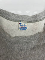 チャンピオン Champion 80s 80年代 トリコタグ REVERSE WEAVE リバースウィーブ  USA製 ヴィンテージ カレッジ BOSTON 灰色 スウェット プリント グレー Sサイズ 104MT-2277