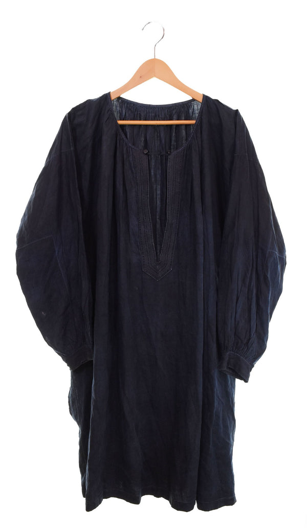 ヴィンテージ Vintage 20s~30s Biaude ビオード インディゴリネンスモック 20' 30's フレンチアンティーク  トップスその他 ネイビー 103MT-2857