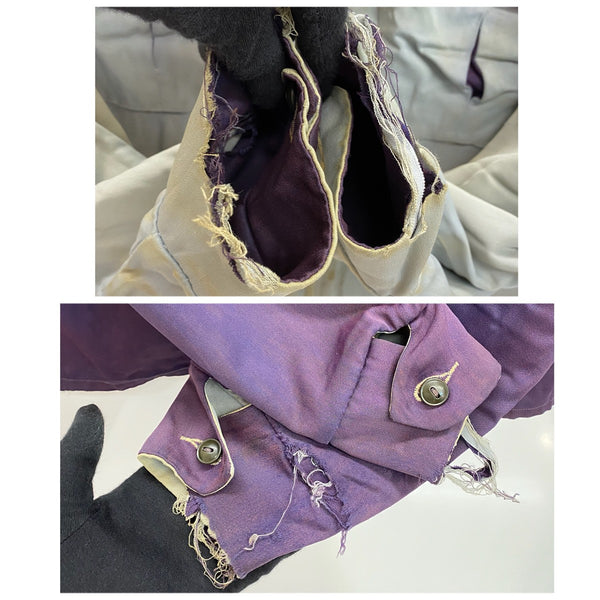 【曜日割引対象外】 ヴィンテージ vintage 50's ギャバジン リバーシブル CONMARジッパー ジャケット パープル Mサイズ 201MT-4787 VB