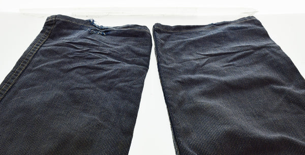 ダブルアールエル RRL ボタンフライ ラルフローレン ヒッコリー 90's ペインターパンツ 三つ星 タグ ボトムスその他 マルチカラー 34/32 103MB-594