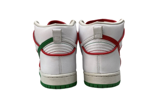 ナイキ NIKE 19年製 × PAUL RODRIGUEZ ポール ロドリゲス SB DUNK HIGH PRM QS MEXICAN BOXING ダンク ハイ メキシカン ボクシング 白 CT6680-100 メンズ靴 スニーカー ホワイト 26.5cm 104S-781