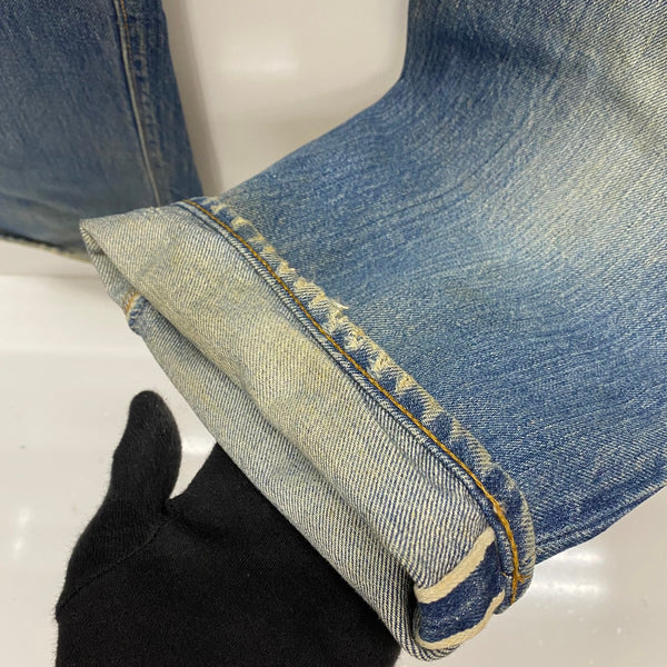 【曜日割引対象外】 リーバイス Levi's 70's 501 66後期 USA製 6刻印 デニム ブルー W36サイズ 201MB-1182 VB