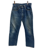 リーバイス Levi's 60's~70's 60～70年代 505 BIGE 不均等V ボタン裏5刻印 並行ステッチ 42TALON ZIPPER 赤耳 耳付き VINTAGE ヴィンテージ デニム ブルー 101MB-662