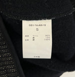 ギャングスタービル GANGSTERVILLE ウールジャケット ブラック系 GSV-14-AW-10 ジャケット Sサイズ 101MT-4599