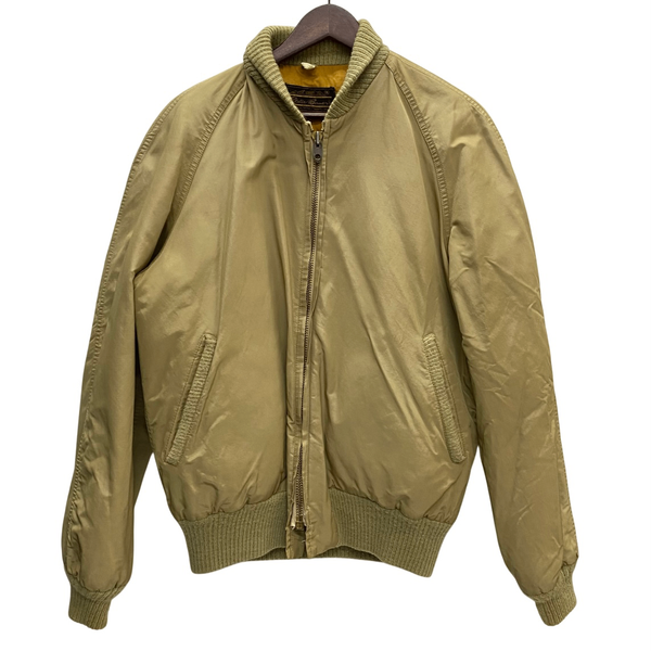 【曜日割引対象外】 エディーバウアー Eddie Bauer 70's 80's All Purpose ダウンジャケット 黒タグ 前期 USA製 ジャケット ベージュ Mサイズ 201MT-3668 VB
