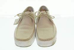 クラークス Clarks WALLABEE CUP ワラビー カップ モカシン 厚底 シューズ 白 26158153 メンズ靴 モカシン ホワイト 27cm 103S-1138