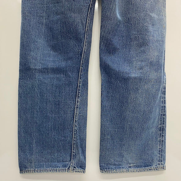 【曜日割引対象外】 ヴィンテージ vintage 50's リーバイス Levi's 501XX 革パッチ デニム ブルー W35サイズ 201MB-845 VB
