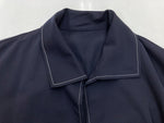 ワイズ Y's ヨウジヤマモト Yohji Yamamoto 山本耀司 ロングコート ライトアウター 羽織り WOOL ウール 毛 NAVY 紺 コート 無地 ネイビー 104LT-136