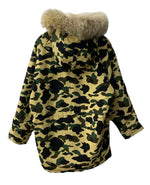 アベイシングエイプ A BATHING APE N-3B フライトジャケット  エイプカモ ジャケット マルチカラー Sサイズ 201MT-2786