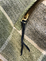 ウエストライド WEST RIDE PULLORVER SNAP HOODIE プルオーバーパーカー チェック フーディ  パーカ グリーン Sサイズ 101MT-4097