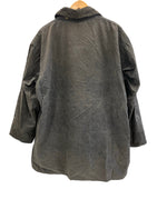 バブアー BARBOUR 90's 90年代 3ワラント BORDER ボーダー ワックス コットン オイルドジャケット コート VINTAGE ヴィンテージ A205 ジャケット ネイビー 101MT-5234