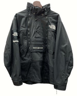 シュプリーム SUPREME × THE NORTH FACE ザ ノース フェイス Steep TECH Hooded JACKET スティープ テック フーデッド ジャケット 黒 NF0A2RES ジャケット ロゴ ブラック Mサイズ 104MT-655