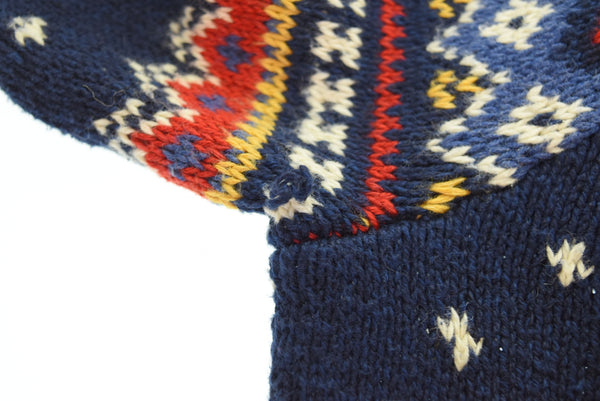 ラルフローレン RalphLauren フェアアイルニット ハイネック トグル カシミヤ LT セーター マルチカラー 103MT-2850