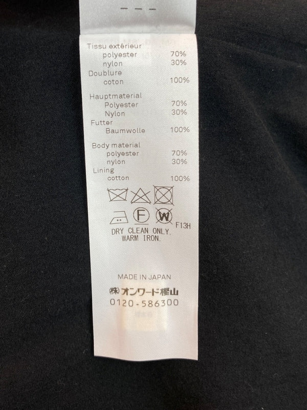 エイトン ATON 23SS VENTILE SUEDE STAND FIELD COAT フィールド コート ジップアップ アウター ジャケット 紺 7055505 サイズ 02 ジャケット 無地 ネイビー 104MT-1627