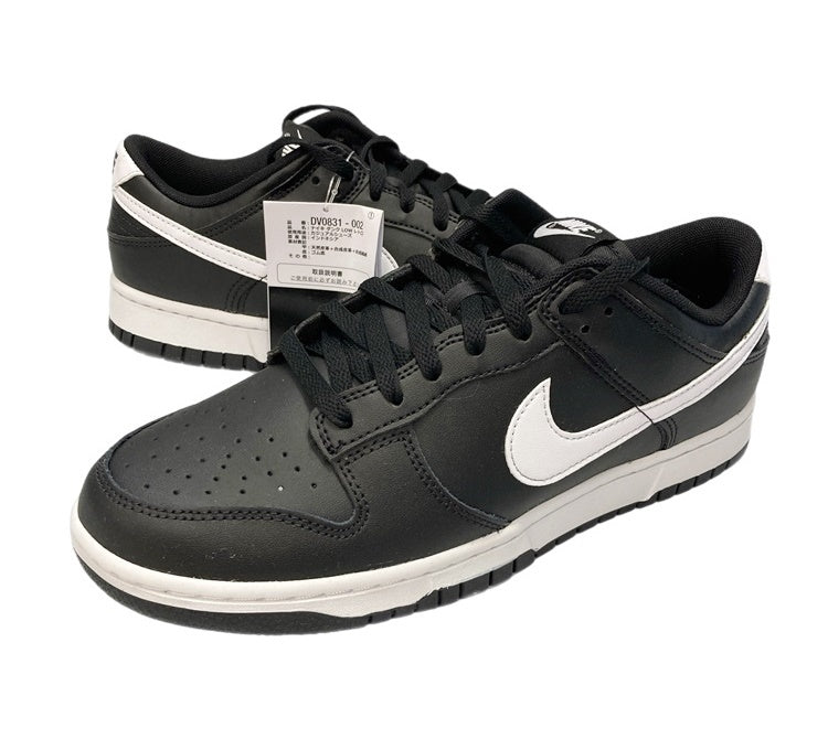 ナイキ NIKE Dunk Low Retro Black Panda 2.0 ダンク ロー レトロ ブラックパンダ2.0 黒 白  DV0831-002 メンズ靴 スニーカー ブラック 27.5cm 101-shoes1681 | 古着通販のドンドンサガール