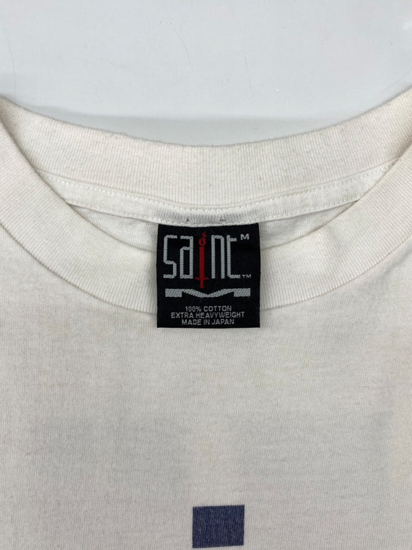 セントマイケル SAINT MICHAEL 21SS S/S TEE DOOR ドア Tシャツ ロゴ 半袖 白 SM-S21-0000-001 Tシャツ プリント ホワイト Mサイズ 104MT-2007