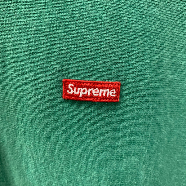 シュプリーム SUPREME スモールボックスロゴフーディー Small box logo hooded sweatshirt パーカ グリーン XLサイズ 201MT-4480