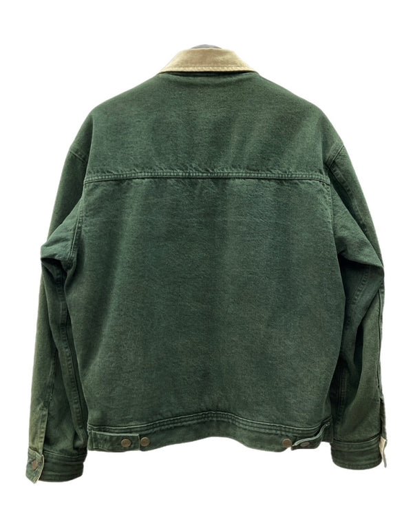 エルエルビーン L.L.Bean 70s 80s DENIM JACKET デニム ジャケット Gジャン カバーオール ブランケット ヴィンテージ アウター 緑 S945 ジャケット 無地 カーキ Sサイズ 104MT-1783