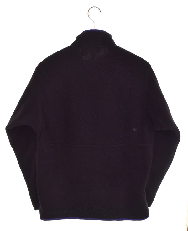 パタゴニア PATAGONIA 90s シンチラ ハーフジップ フリース プルオーバージャケット Made in MEXICO SYNCHILLA 90's 90年代 99年製 メキシコ製 25735 ジャケット ブラック Mサイズ 103MT-2514