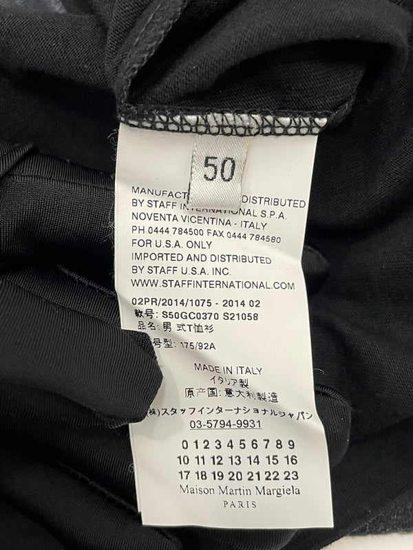 メゾン マルタン マルジェラ Maison Martin Margiela ヴィンテージ加工 Vネック TEE S50GC0370 50 Tシャツ グレー 601MT-16
