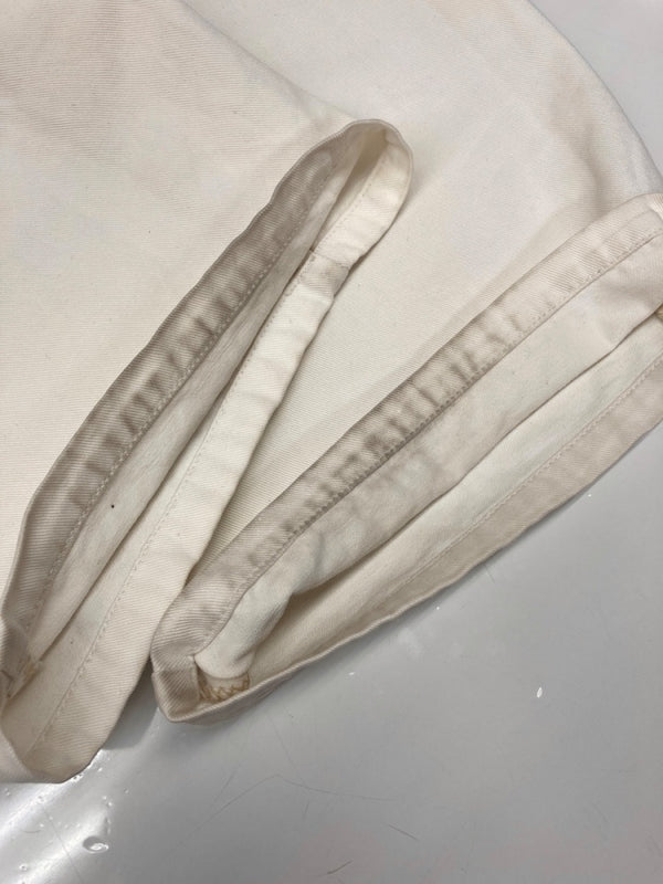 ダブルアールエル RRL 90s CHINO PANTS チノ パンツ ワーク 三ツ星タグ USA製 トラウザーズ Ralph Lauren 白 無地 チノパン ホワイト 104MB-338