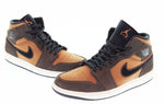 ナイキ NIKE AIR JORDAN 1 MID エア ジョーダン 1 ミッド シーズナルエディション ダークチョコレート  DC7294-200  メンズ靴 スニーカー ブラウン 29cm 103S-1105