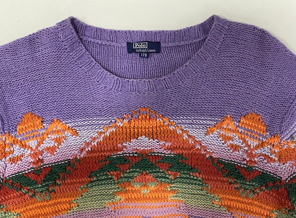 ラルフローレン RALPH LAUREN ネイティブ柄ニット HAND KNIT セーター マルチカラー 170サイズ 201MT-3134