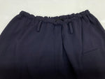 ワイズ Y's ヨウジヤマモト Yohji Yamamoto ウール パンツ WOOL PANTS ガウチョ ワイド ミモレ丈 モード 日本製 NAVY 紺 SIZE2 YV-P07-101 ボトムスその他 無地 ネイビー 104LB-40