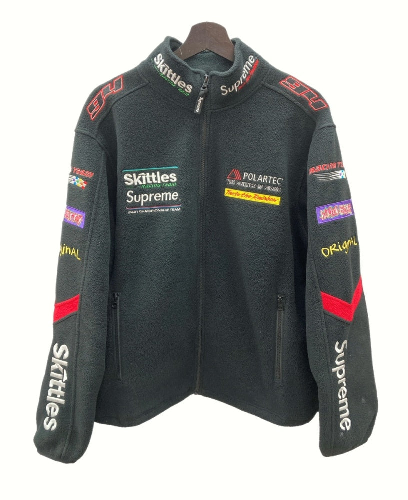 Supreme Skittles Racing Team ジャケット M Supreme x Skittles x Polartec ジャケット | レッド | FARFETCH JP