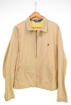 ラルフローレン RalphLauren 80s ビンテージ Swing Top コットン スイングトップ ジャケット ベージュ LLサイズ 103MT-3224