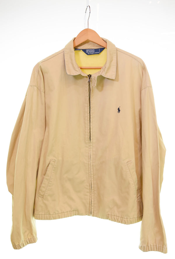 ラルフローレン RalphLauren 80s ビンテージ Swing Top コットン スイングトップ ジャケット ベージュ LLサイズ 103MT-3224