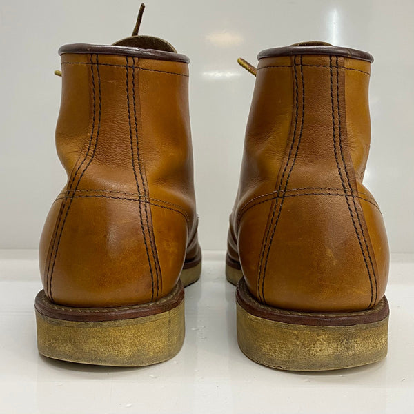 【曜日割引対象外】 レッドウィング RED WING 6-inch Classic Moc 875 メンズ靴 ブーツ ワーク ブラウン 27.5cmサイズ 201-shoes1501 VB