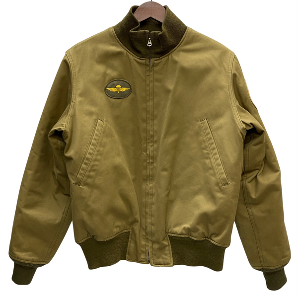 【曜日割引対象外】 リアルマッコイズ THE REAL McCOY’S タクシードライバー タンカースジャケット ジャケット カーキ Mサイズ 201MT-4771 VB
