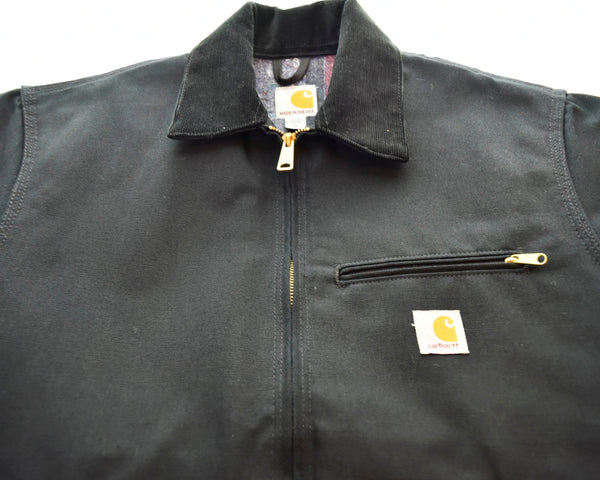 カーハート Carhartt USA製 DETROIT JACKET デトロイト ジャケット 黒 ジャケット ブラック Mサイズ 103MT-1382