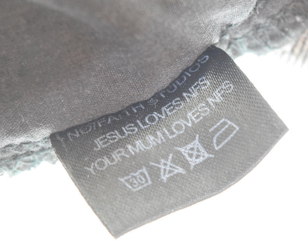 ノーフェイススタジオ nofaithstudios フレアデニム Y2K デニムパンツ デニム ブラック LLサイズ 103MB-578