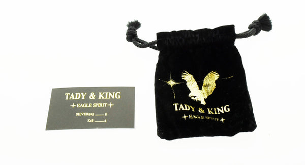 タディーアンドキング TADY&KING 平打ちバングルGPロングホーン メンズジュエリー・アクセサリー ブレスレット シルバー 103G-50