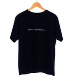 ヨウジ ヤマモト YOHJIYAMAMOTO × NEWERA ニューエラ 20ss 100周年記念 コラボ YOHJI  HN-T77-877 3 Tシャツ ブラック 103MT-2538