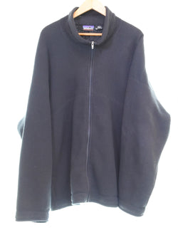 パタゴニア PATAGONIA 98AW SYNCHILLA シンチラ フリース ジャケット オーバルロゴ 90's 25290 ジャケット ブラック LLサイズ 103MT-3471