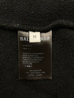 バレンシアガ BALENCIAGA Campaign Logo Sweatshirt キャンペーン ロゴ スウェットシャツ トレーナー 長袖 黒 556147 スウェット プリント ブラック Mサイズ 104MT-646