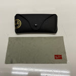 【中古】レイバン Ray-Ban WASHED LENSES ウォッシュドレンズ 601/80/55 RB4334D 眼鏡・サングラス サングラス ブラック 201goods-634