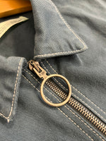 オフホワイト Off-White ジップアップ カットオフ ジャケット ジャケット ブルー Lサイズ 101MT-4147