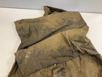 バブアー BARBOUR 90's 90年代 3ワラント NORTHUMBRIA ノーザンブリア ワックス コットン オイルドジャケット ハーフコート VINTAGE ヴィンテージ ジャケット カーキ 101MT-5237