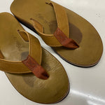 【曜日割引対象外】 リアルマッコイズ THE REAL McCOY'S LEATHER ARCHED SANDAL MA24011 メンズ靴 サンダル ビーチサンダル ブラウン Mサイズ 201-shoes1449 VB