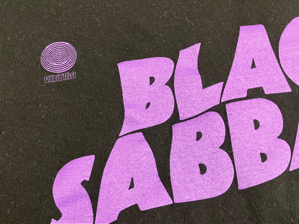 バンド band 90's 00's Vintage ヴィンテージ BLACK SABBA ブラックサバス プリント Tシャツ ブラック Lサイズ 101MT-3938