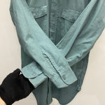 【曜日割引対象外】 ヴィンテージ vintage 40's MONTGOMERY WARD PIONEER DU-ALLS 長袖シャツ ブルー 15サイズ 201MT-4503 VB