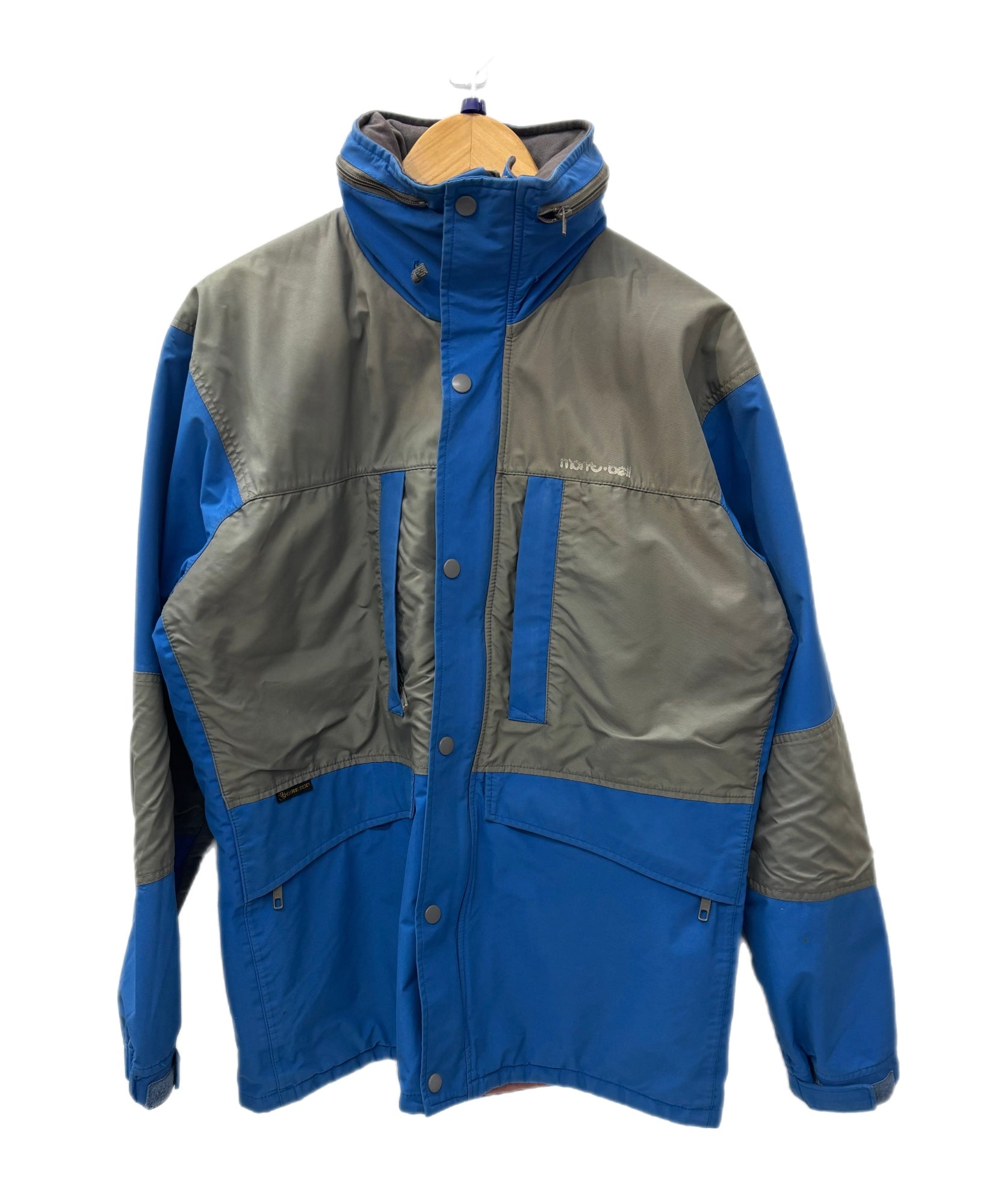 モンベル mont-bell ゴアテックス マウンテン ジャケット ブルー