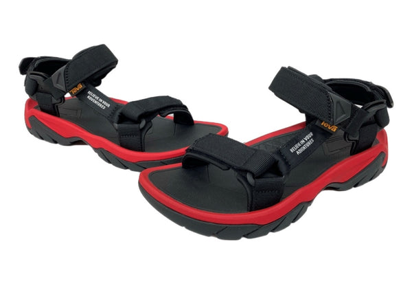 テバ Teva × NANGA ナンガ TERRA FI 5 UNIVERSAL NANGA テラ ファイ ユニバーサル ナンガ アウトドア サンダル 赤 黒 1148710 メンズ靴 サンダル その他 ブラック 27cm 104S-819