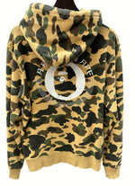 アベイシングエイプ A BATHING APE ベイプ 1st Camo Kanji Pullover Hoodie ファースト カモ プルオーバー フーディ パーカー 001PPF801001X パーカ プリント ベージュ Lサイズ 104MT-596