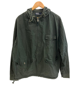 ラルフローレン RalphLauren 90's～00's POLO by RALPH LAUREN コットン マウンテンパーカー ジャケット グリーン LLサイズ 101MT-4689